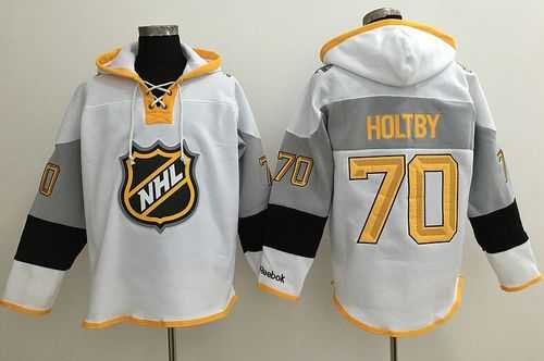 Washington Capitals #70 Braden Holtby White 2016 All Star NHL Hoodie,We sell and wholesale Washington Capitals #70 Braden Holtby White 2016 All Star NHL Hoodie on line form chian!